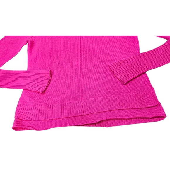 Autumn Cashmere Womens S Pure Cashmere Sweater Pink Jumper Crewneck Pullover - Picture 13 of 15